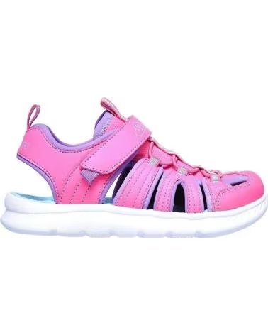 SKECHERS SANDÁLIAS ESPORTIVAS SKECHERS FEMININAS ROSA ROSA
