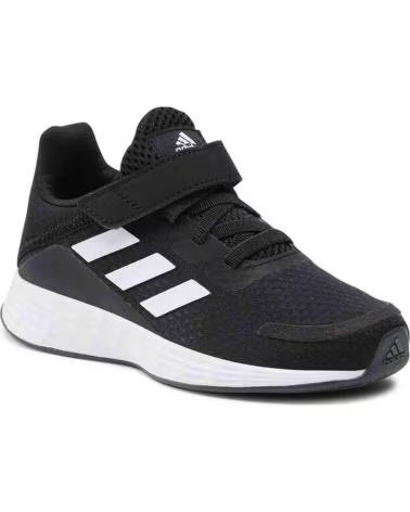 ADIDAS SCARPE ADIDAS DURAMO 10 EL K BAMBINO NERO NEGRO