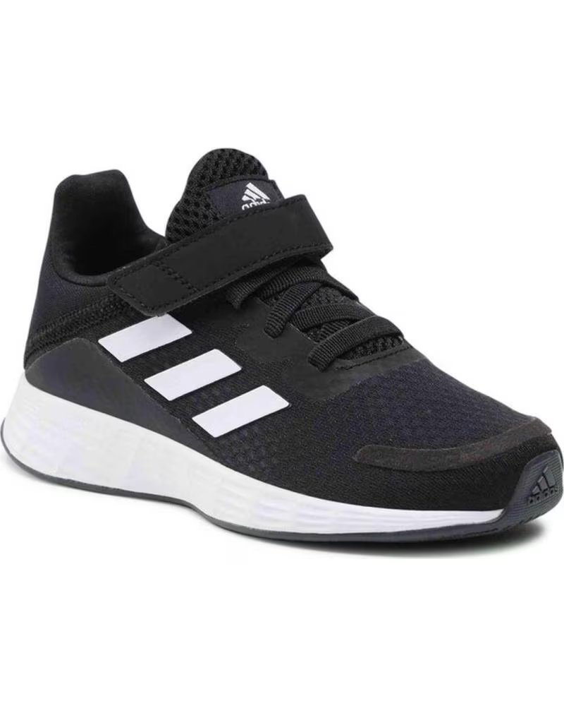 ADIDAS SCARPE ADIDAS DURAMO 10 EL K BAMBINO NERO NEGRO