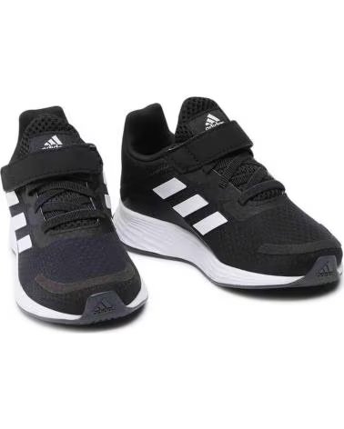 ADIDAS SCARPE ADIDAS DURAMO 10 EL K BAMBINO NERO NEGRO