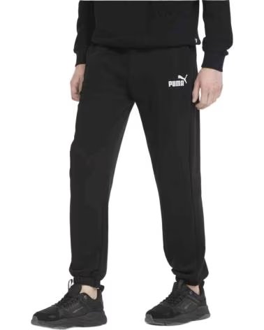 PUMA PANTALONI PUMA ESSENTIALS UOMO NERI NEGRO