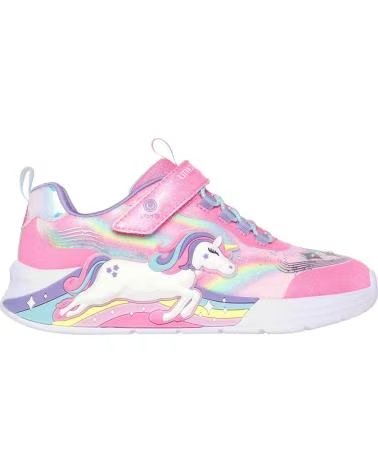 SKECHERS ZAPATILLAS EN PARA NINAS ROSA