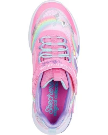 SKECHERS ZAPATILLAS EN PARA NINAS ROSA