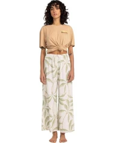BILLABONG BILLABONG LANGHOSE DAMEN TROPISCHER PRINT BEIGE BEIGE