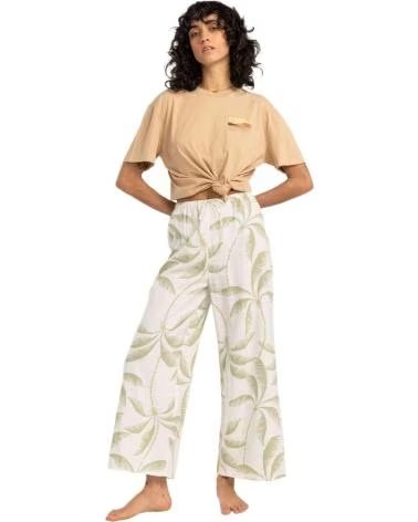 BILLABONG BILLABONG LANGHOSE DAMEN TROPISCHER PRINT BEIGE BEIGE
