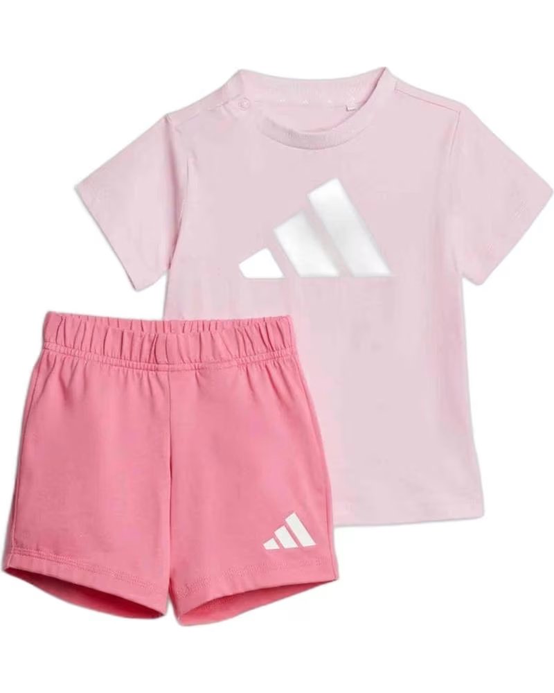 Início-ADIDAS--ESSENTIALS-JC9639---CONJUNTO-DE-CAMISETA-DE-MANGA-CORTA-Y-P-ROSA