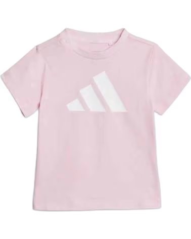 Início-ADIDAS--ESSENTIALS-JC9639---CONJUNTO-DE-CAMISETA-DE-MANGA-CORTA-Y-P-ROSA