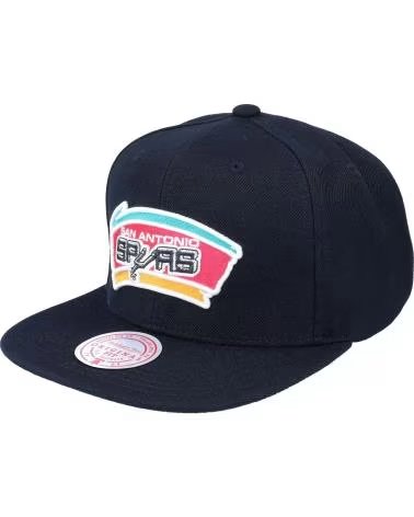 MITCHELL  NESS MITCHELL & NESS NBA SAN ANTONIO SPURS BLACK CAP NEGRO