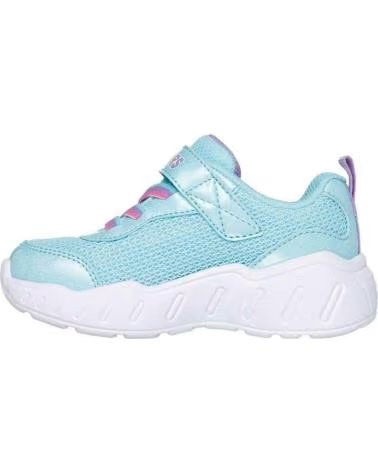 SKECHERS ZAPATILLAS NINA MODELO PLAY SCENE FUN SQUAD COLOR AZUL TQMT