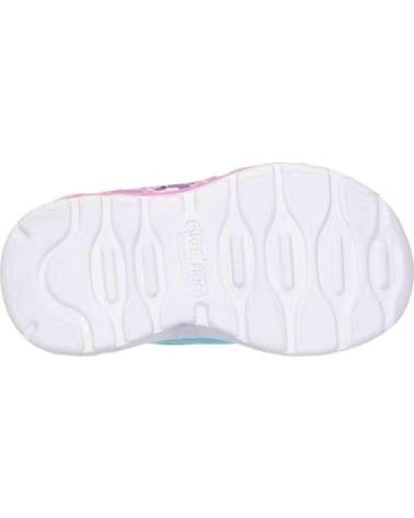 SKECHERS ZAPATILLAS NINA MODELO PLAY SCENE FUN SQUAD COLOR AZUL TQMT