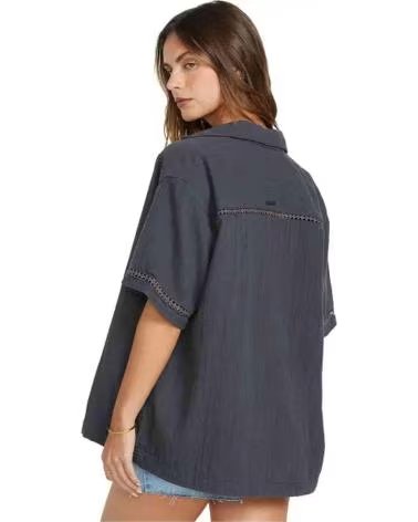 BILLABONG CAMICIA BILLABONG A MANICHE CORTE NEGRO