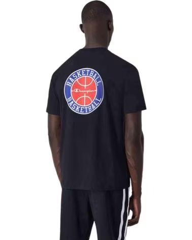 CHAMPION CAMISETA DE MANGA CORTA EN PARA HOMBRE NEGRO