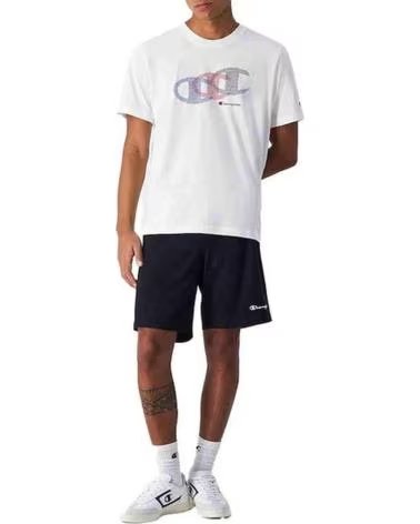 CHAMPION CAMISETA DE MANGA CORTA EN PARA HOMBRE BLANCO