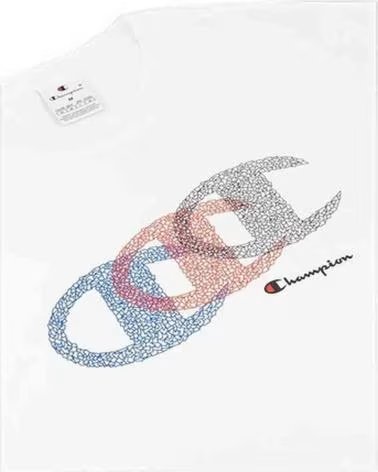 CHAMPION CAMISETA DE MANGA CORTA EN PARA HOMBRE BLANCO