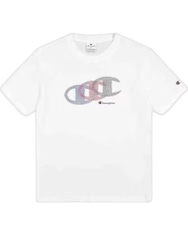 CHAMPION CAMISETA DE MANGA CORTA EN PARA HOMBRE BLANCO