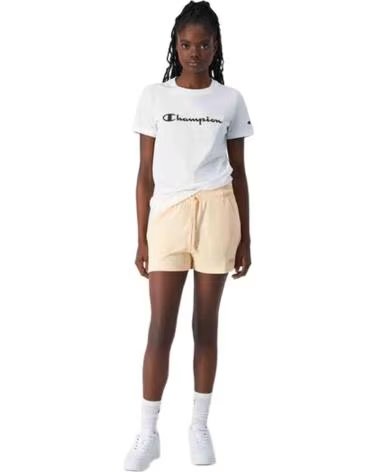 CHAMPION PANTALON CORTO EN PARA MUJER BEIGE