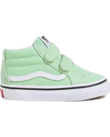 VANS OFF THE WALL SCARPE VANS SK8-MID REISSUE V PER NEONATO IN VERDE VERDE