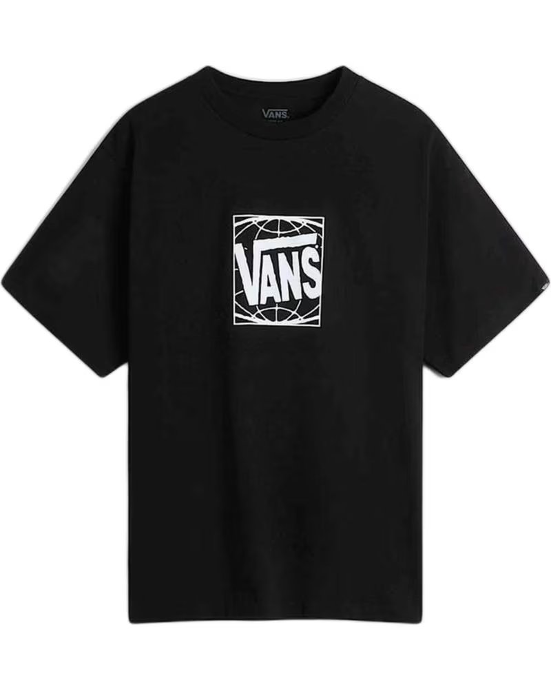 VANS OFF THE WALL VANS OFF THE WALL KURZARM-T-SHIRT FÜR HERREN, SCHWARZ NEGRO