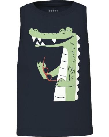 NAME IT CAMISETA SIN MANGAS NAME IT CON ESTAMPADO DE COCODRILO PARA NIÑO AZUL