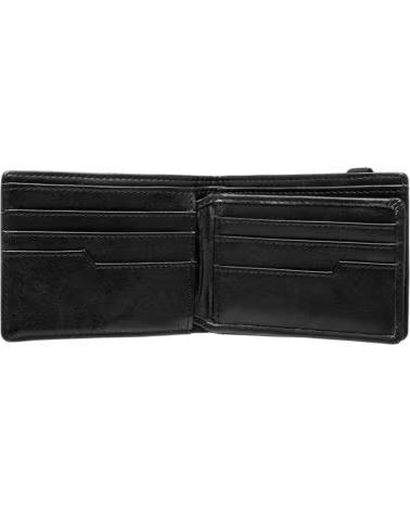 BILLABONG PORTAFOGLIO UOMO BILLABONG IN PELLE NERA CON ELASTICO NEGRO