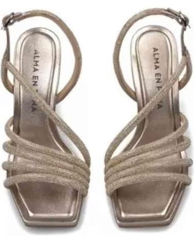 SANDALES À TALON ALMA EN PENA POUR FEMME EN MARRON MARRON