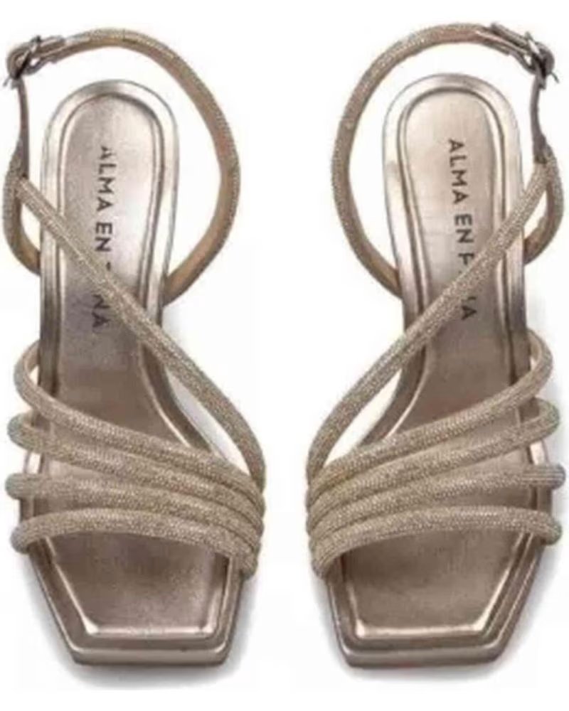 SANDALES À TALON ALMA EN PENA POUR FEMME EN MARRON MARRON