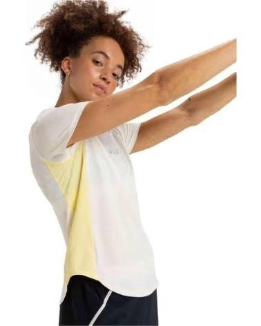 ROXY BOLD MOVES 20 MESH T-SHIRT FOR WOMEN BEIG