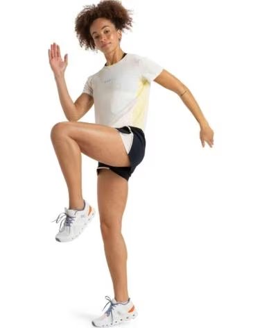 ROXY BOLD MOVES 20 MESH T-SHIRT FOR WOMEN BEIG