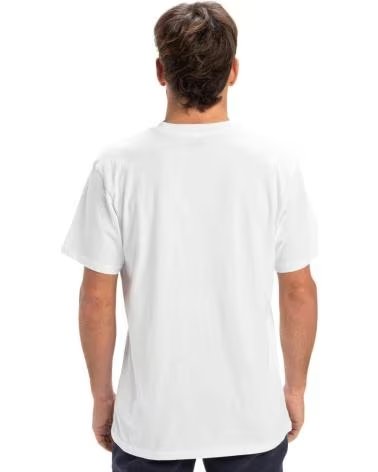 QUIKSILVER QUIKSILVER GRADIENT BOX SHORT SLEEVE T-SHIRT FOR MEN BLANCO