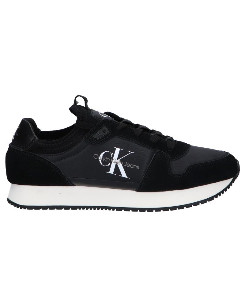 Zapatillas deporte de Hombre CALVIN KLEIN YM0YM00553 LACEUP NY-LTH 01H BLACK