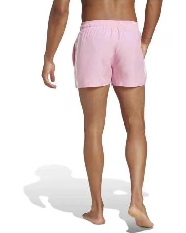 ADIDAS ADIDAS BADESHORTS MIT 3 STREIFEN FÜR HERREN, ROSA ROSA