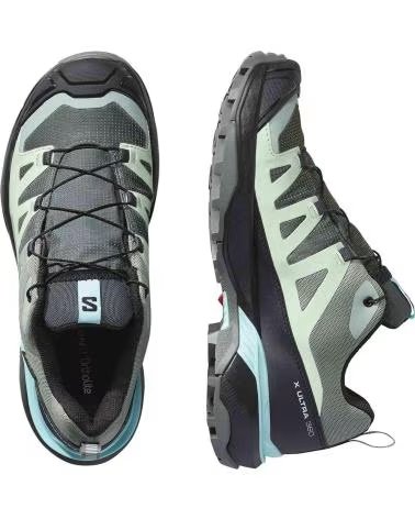 SALOMON TÊNIS DE TREKKING SALOMON XA PRO 3D V8 FEMININO VERDE ÁGUA VERDE