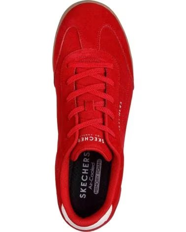 SKECHERS ZAPATILLAS EN PARA HOMBRE ROJO