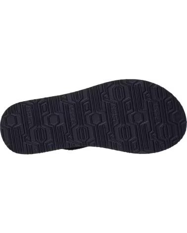 SKECHERS SANDALI SKECHERS CON CINTURINO IN STRASS NEGRO