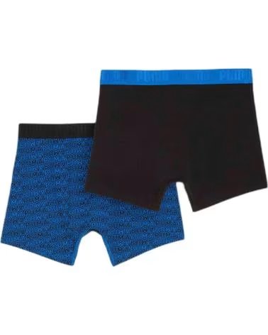 PUMA PACK DE 2 CUECAS BOXER PUMA MASCULINAS AZUL