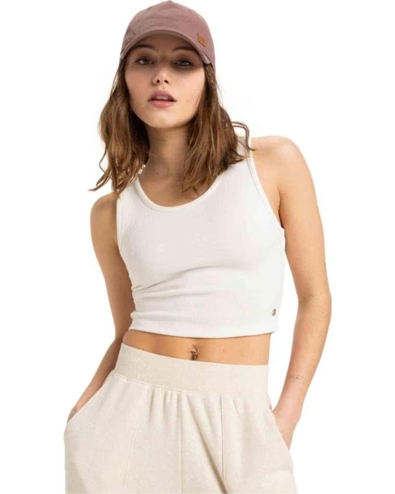 ROXY ROXY WICKEL-TOP FÜR DAMEN BEIGE BEIGE