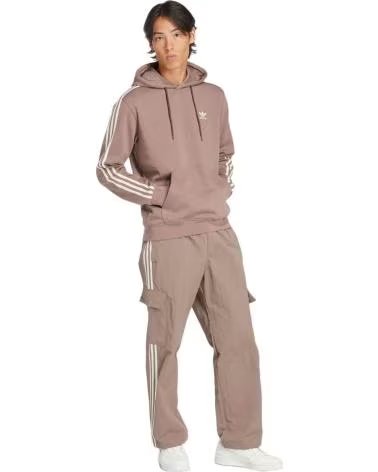 ADIDAS MOLETOM COM CAPUZ ADIDAS ORIGINALS MASCULINO MARRON