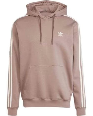 ADIDAS MOLETOM COM CAPUZ ADIDAS ORIGINALS MASCULINO MARRON