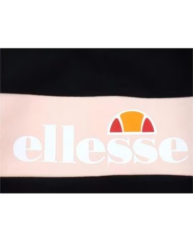 ELLESSE VESTITO FELPA CON CAPPUCCIO ELLESSE BAMBINA NERO NEGRO