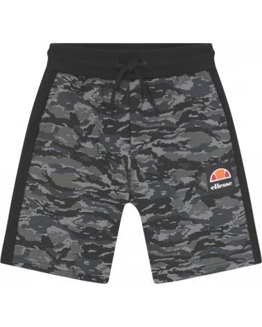 ELLESSE PANTALÓN CORTO CAMUFLAJE ELLYSSE PARA NIÑOS UNISEX NEGRO NEGRO