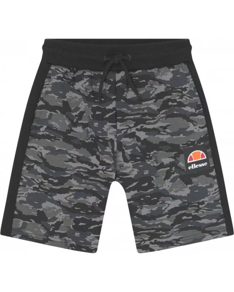 ELLESSE PANTALÓN CORTO CAMUFLAJE ELLYSSE PARA NIÑOS UNISEX NEGRO NEGRO