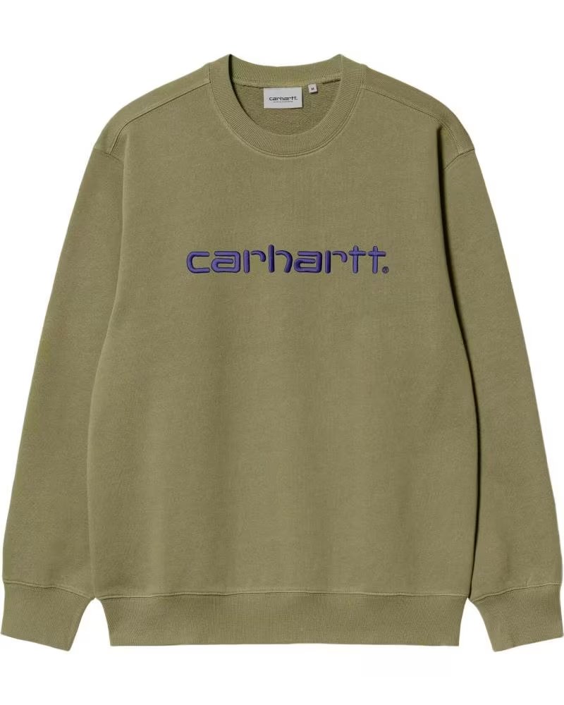 CARHARTT WIP MOLETOM CARHARTT WIP COM LOGO MASCULINO VERDE