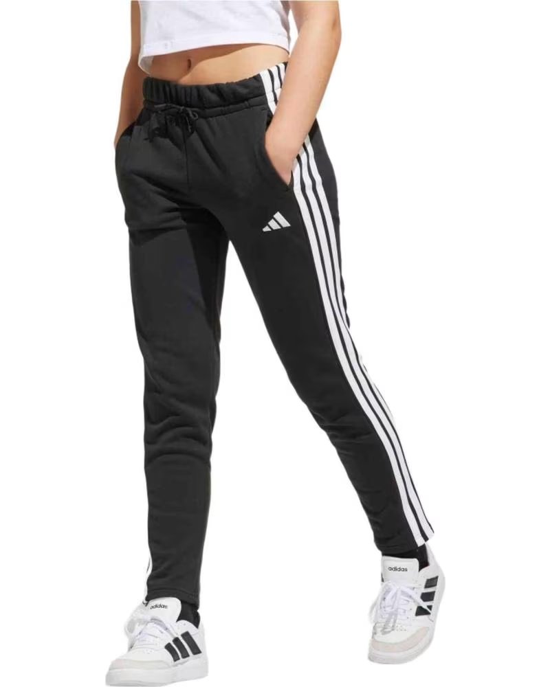 ADIDAS PANTALONI LUNGHI ADIDAS ESSENTIALS 3-STRIPES UNISEX NERI NEGRO