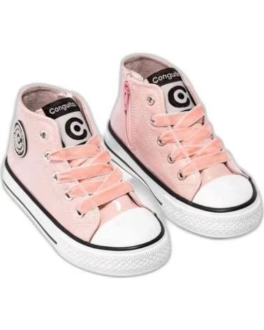 CONGUITOS BOTINES EN PARA NINAS ROSA