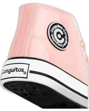CONGUITOS BOTINES EN PARA NINAS ROSA