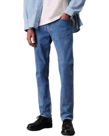 CALVIN KLEIN JEANS DROITS CALVIN KLEIN POUR HOMME EN BLEU AZUL
