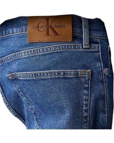 CALVIN KLEIN JEANS DROITS CALVIN KLEIN POUR HOMME EN BLEU AZUL