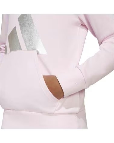 ADIDAS ADIDAS SEASONAL ESSENTIALS GLAM KAPUZENPULLOVER ROSA ROSA