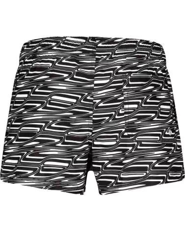 PUMA ROUPA DE BANHO PRETA MASCULINA PUMA COM ESTAMPA ABSTRATA NEGRO