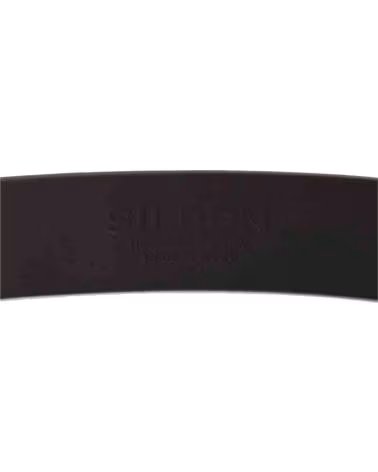 SILBON SILBON LÄSSIGER LEDERGÜRTEL MARRON